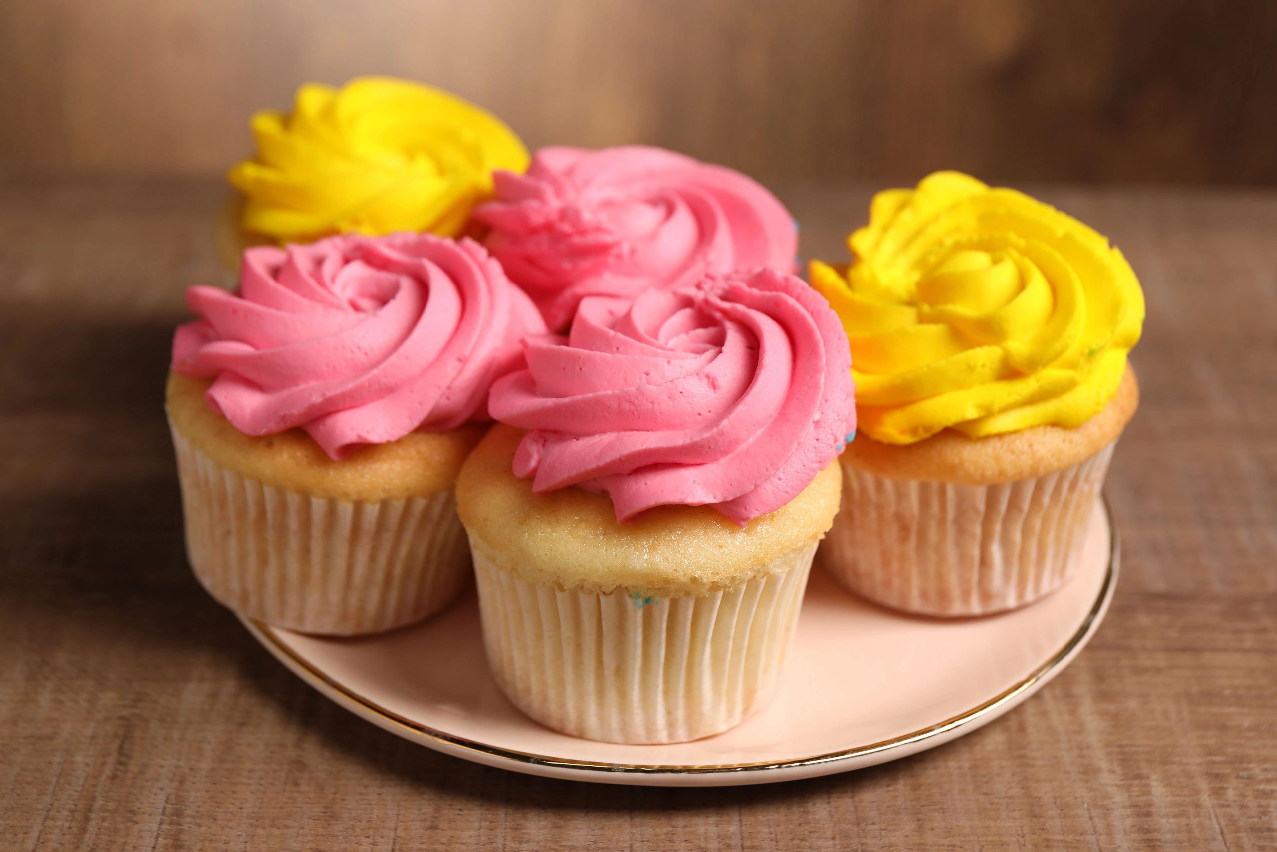 Decorated cupcakes representing creative baking business outcomes